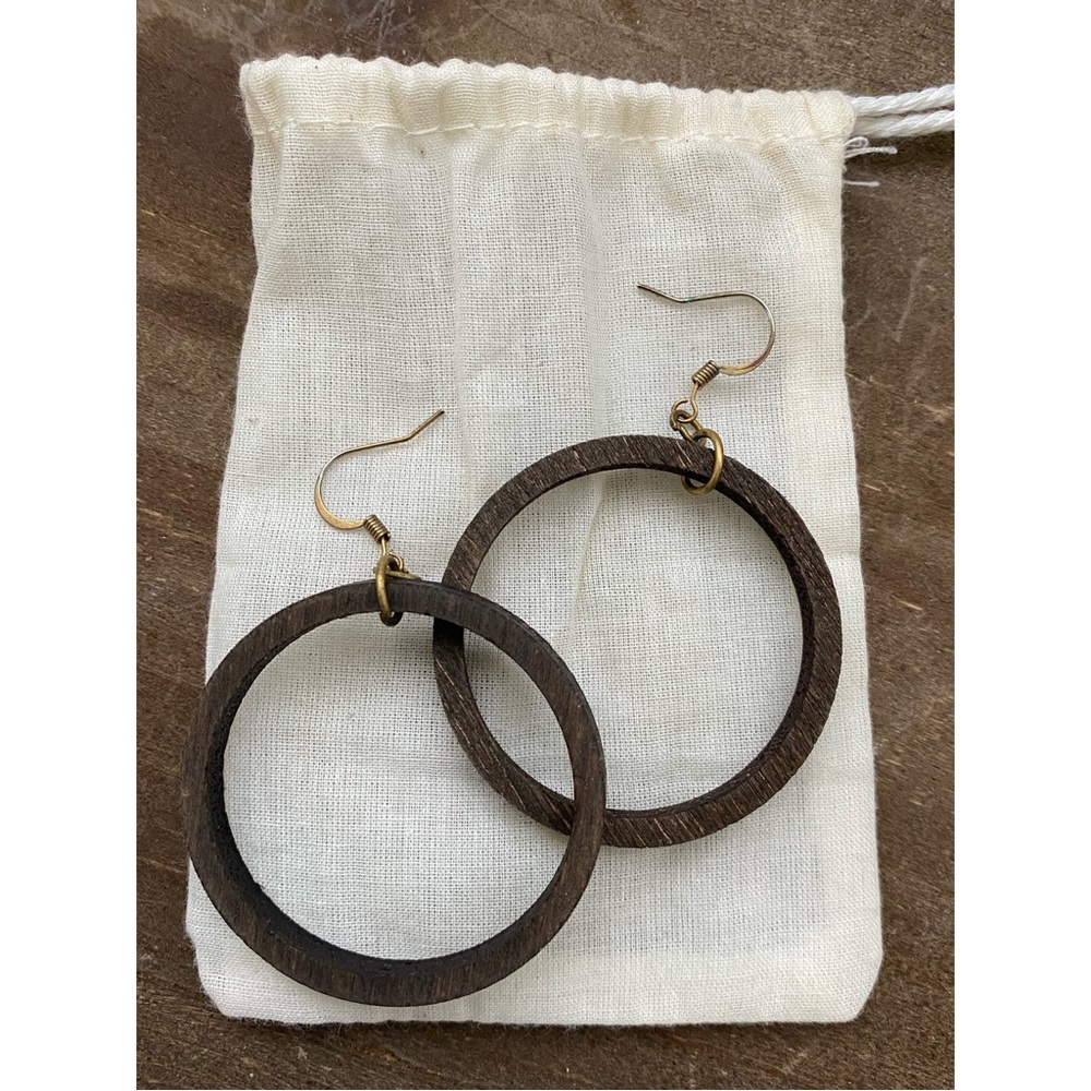 🪩3 for $15🪩 SGC | Wood Hoop Earrings